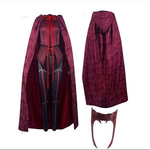 Cosplay Comic-Con Wanda maximoff Scarlett witch outfit
